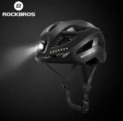 Casco de bicicleta Rockbros con luz LED - miniatura 4