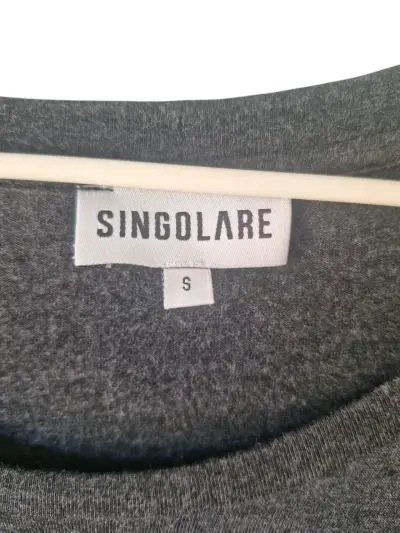Polera gris con diseño de tigre Singolare - miniatura 2