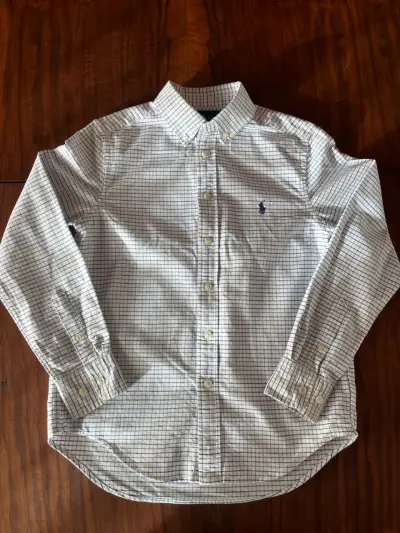 Camisa a cuadros para hombre de manga larga - miniatura 1
