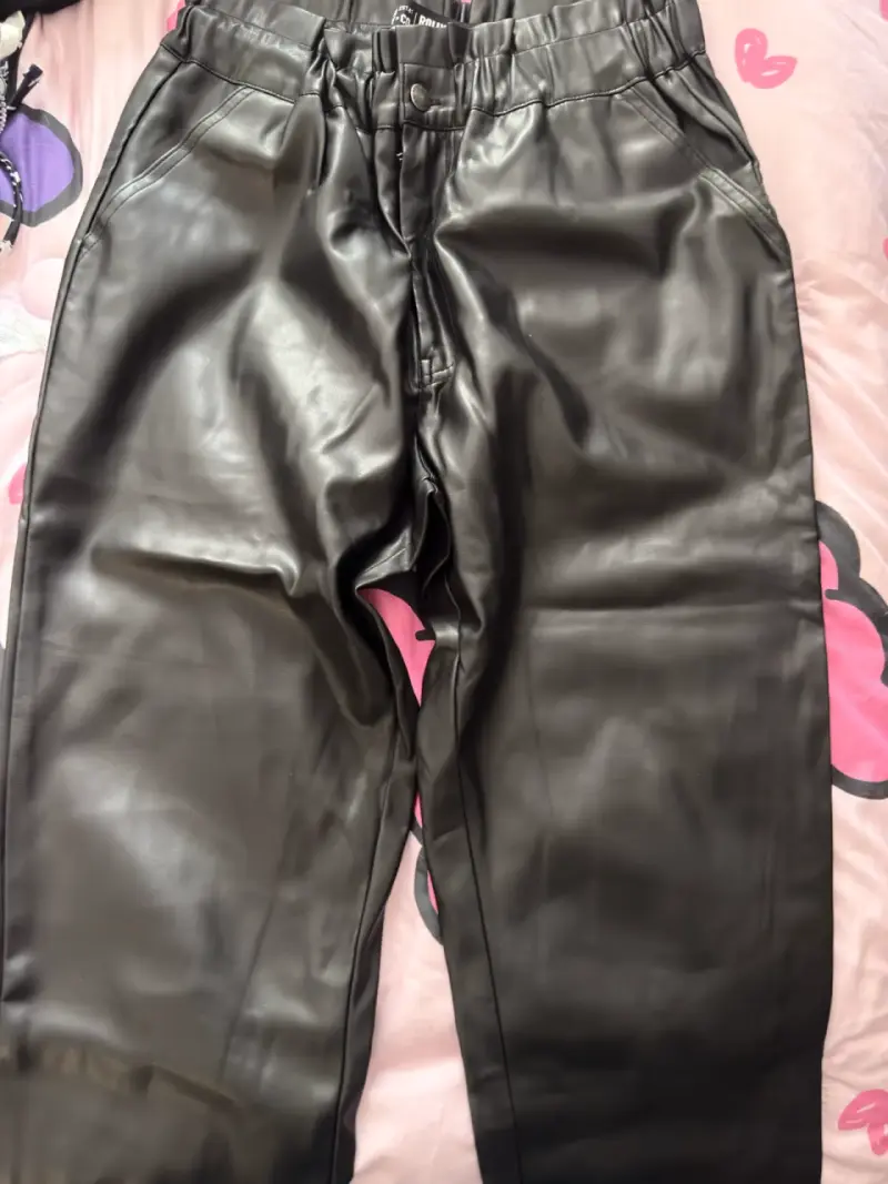 Pantalones de cuero sintético Rolly Go talla XL - 1