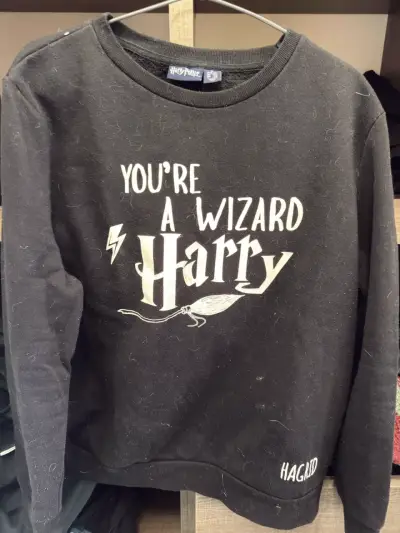 Polerón Harry Potter Negro 'You're a Wizard Harry' - miniatura 1