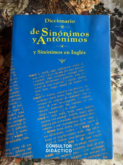 Diccionario de Sinónimos y Antónimos con Inglés - miniatura 1