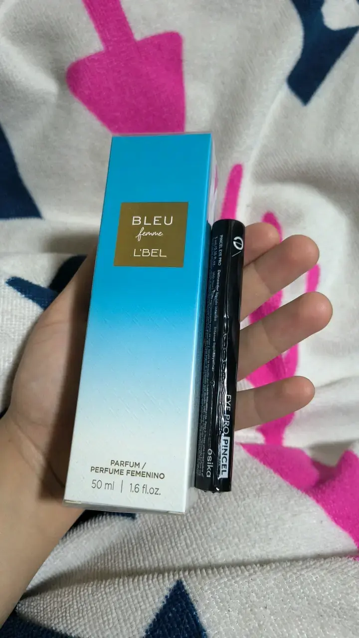 Set de Perfume y Delineador L'Bel Bleu Femme - 2