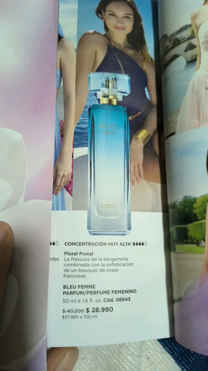 Set de Perfume y Delineador L'Bel Bleu Femme - 5