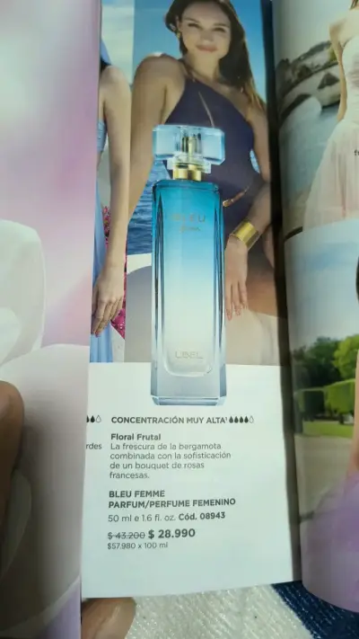 Set de Perfume y Delineador L'Bel Bleu Femme - miniatura 5