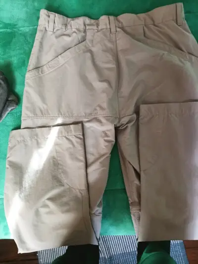 Pantalones desmontables beige para hombre Lippi - miniatura 1
