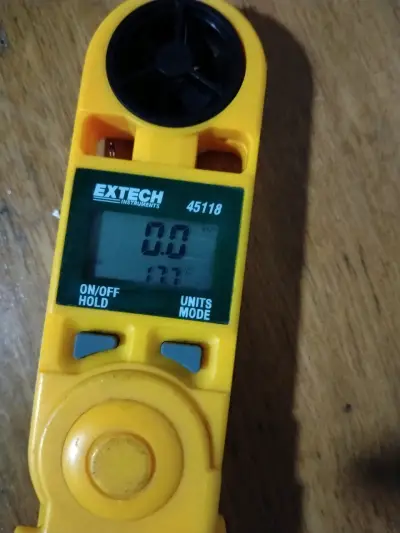 Anemómetro Mini Termo Extech 45118 - miniatura 4