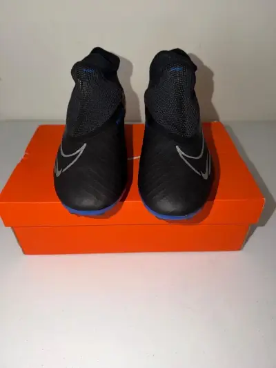 Botines de fútbol Nike Phantom Vision Pro negros - miniatura 1