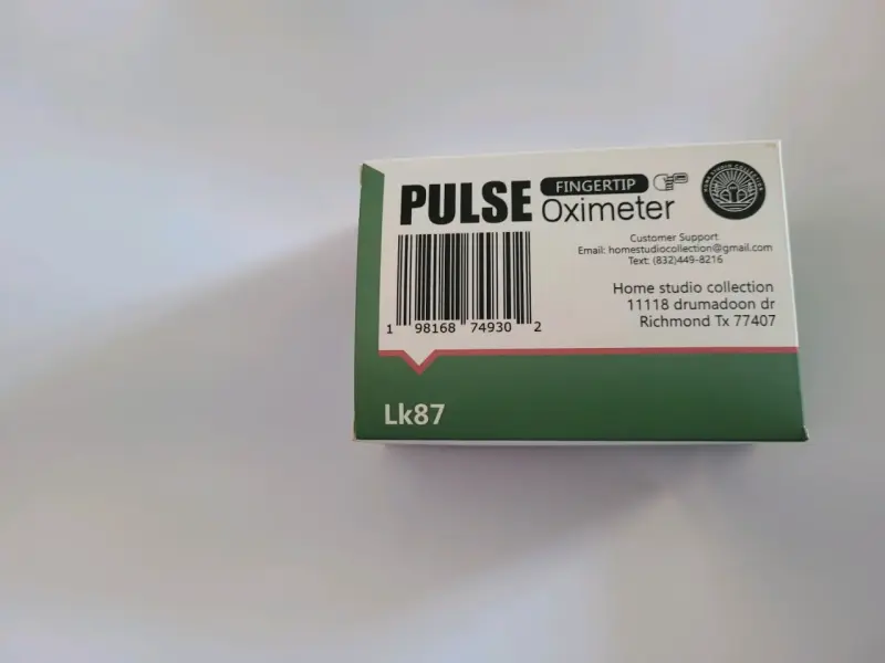 Oxímetro de Pulso Fingertip Lk87 - 2