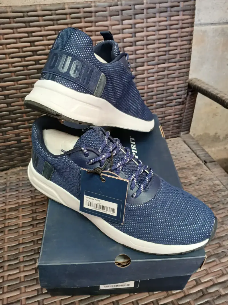 Zapatillas deportivas azules para hombre - 2