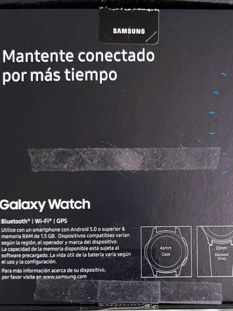 Samsung Galaxy Watch 46mm Bluetooth con correas adicionales - 5