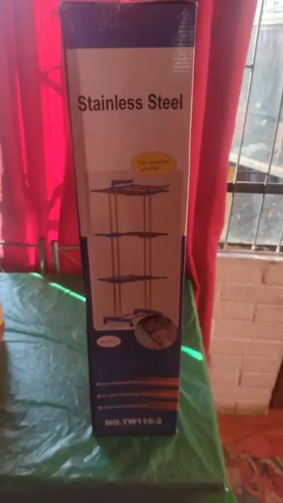 Tendedero de Acero Inoxidable Plegable - miniatura 1
