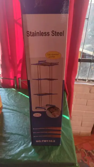 Tendedero de Acero Inoxidable Plegable - miniatura 2