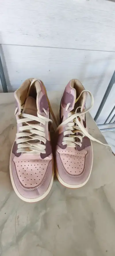 Zapatillas deportivas altas color rosa y morado - miniatura 4