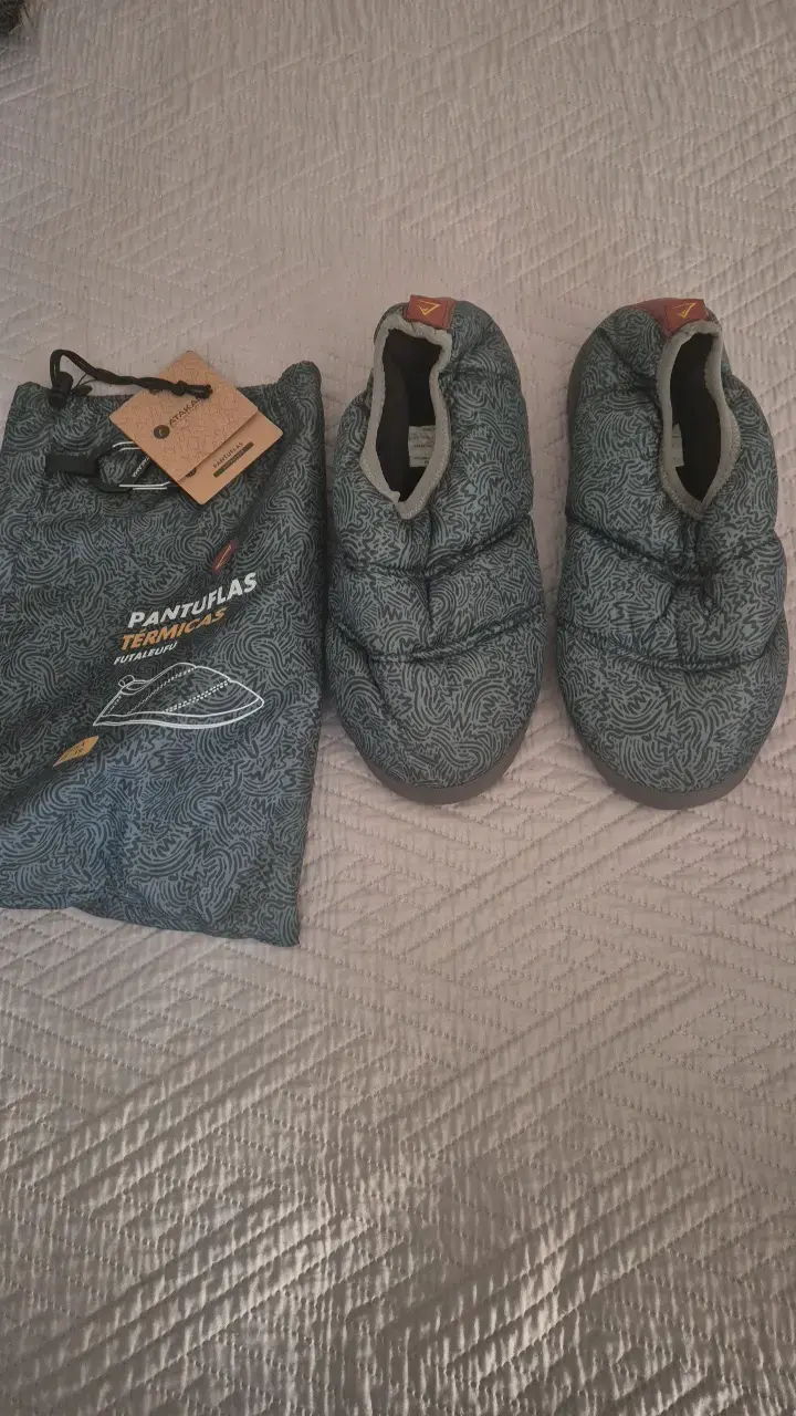 Pantuflas térmicas con bolsa de transporte - 2