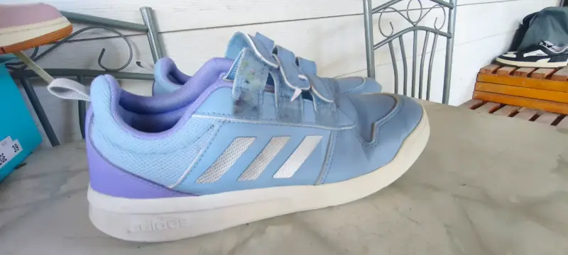 Zapatillas deportivas azules  Adidas - 3
