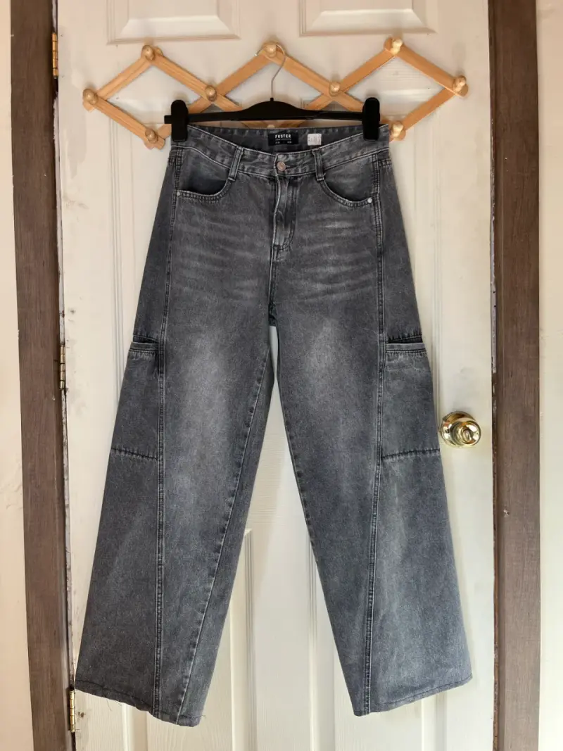 Jeans anchos Foster mujer - 1
