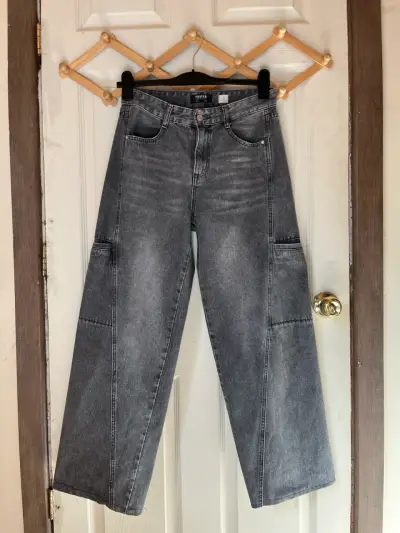 Jeans anchos Foster mujer - miniatura 1