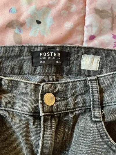 Jeans anchos Foster mujer - miniatura 3