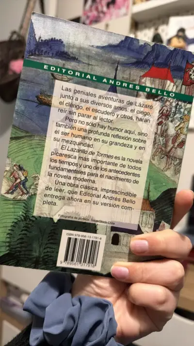 Libro El Lazarillo de Tormes Editorial Andrés Bello - miniatura 2