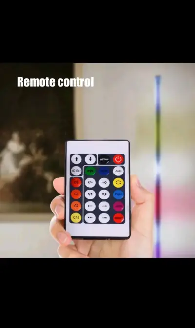 Lámpara LED de pie con control remoto y colores ajustables - miniatura 4
