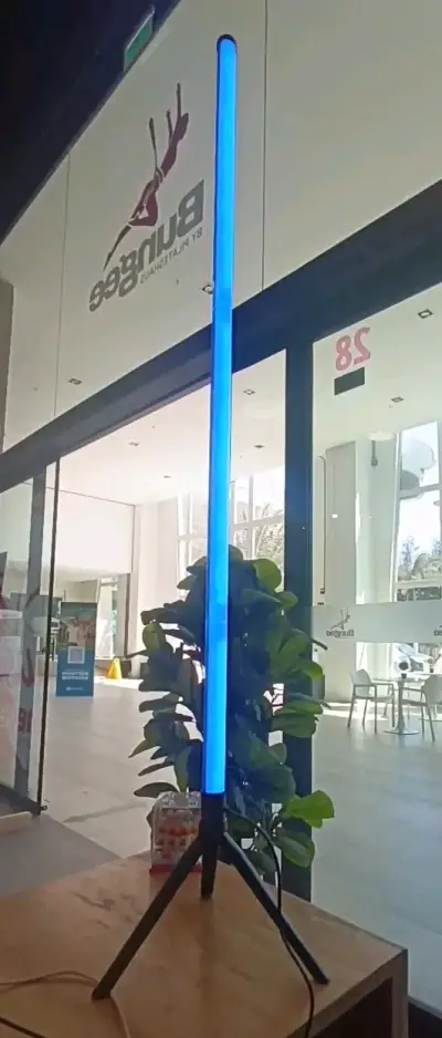 Lámpara LED de pie con control remoto y colores ajustables - miniatura 6