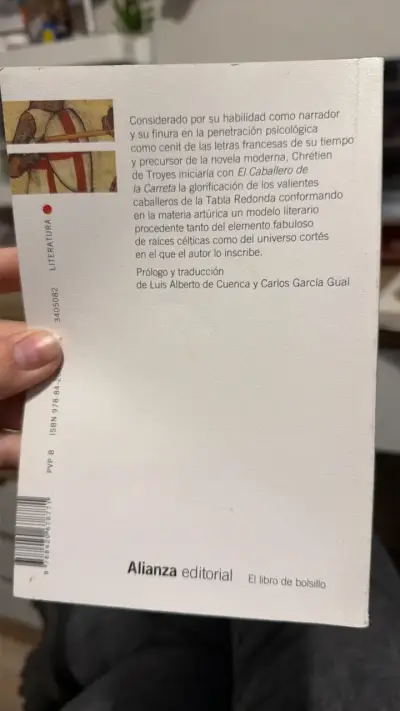 Libro 'El Caballero de la Carreta' de Chrétien de Troyes - miniatura 2