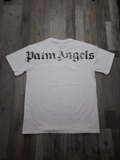 Polera Palm Angels negra y blanca unisex - miniatura 4