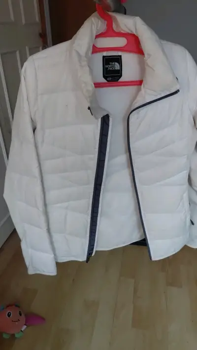 Parka blanca The North Face para mujer - miniatura 1