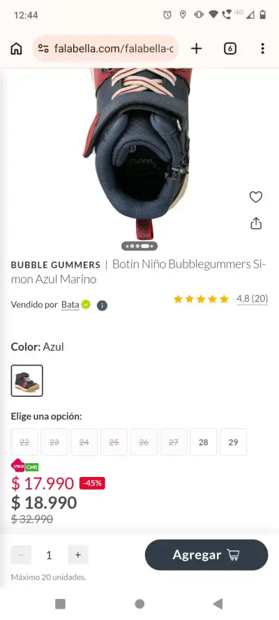Botines Bubblegummers para niño - miniatura 4