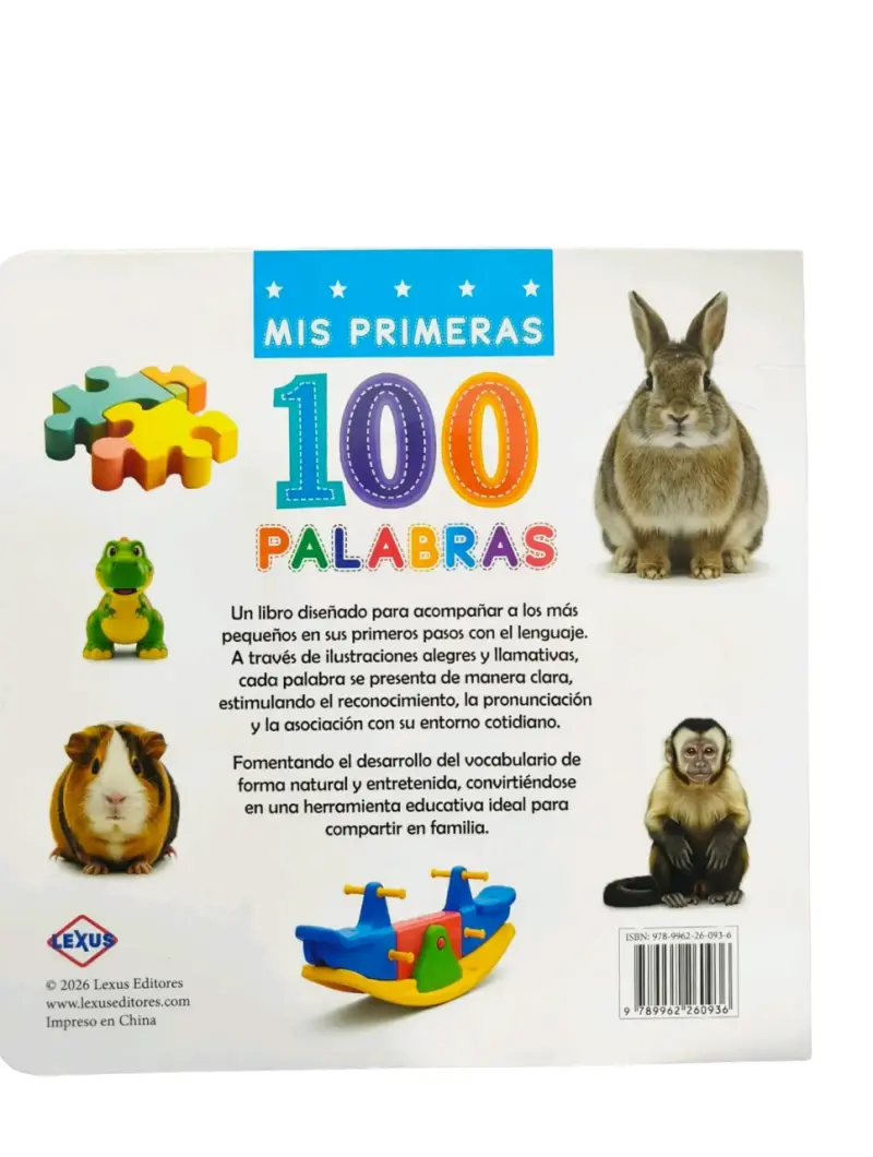 Libro infantil 'Mis Primeras 100 Palabras' con ilustraciones - 2