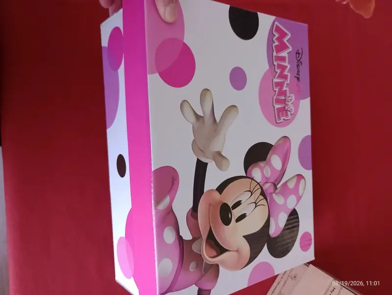 Botas de niña Minnie Mouse Disney rosadas - 3