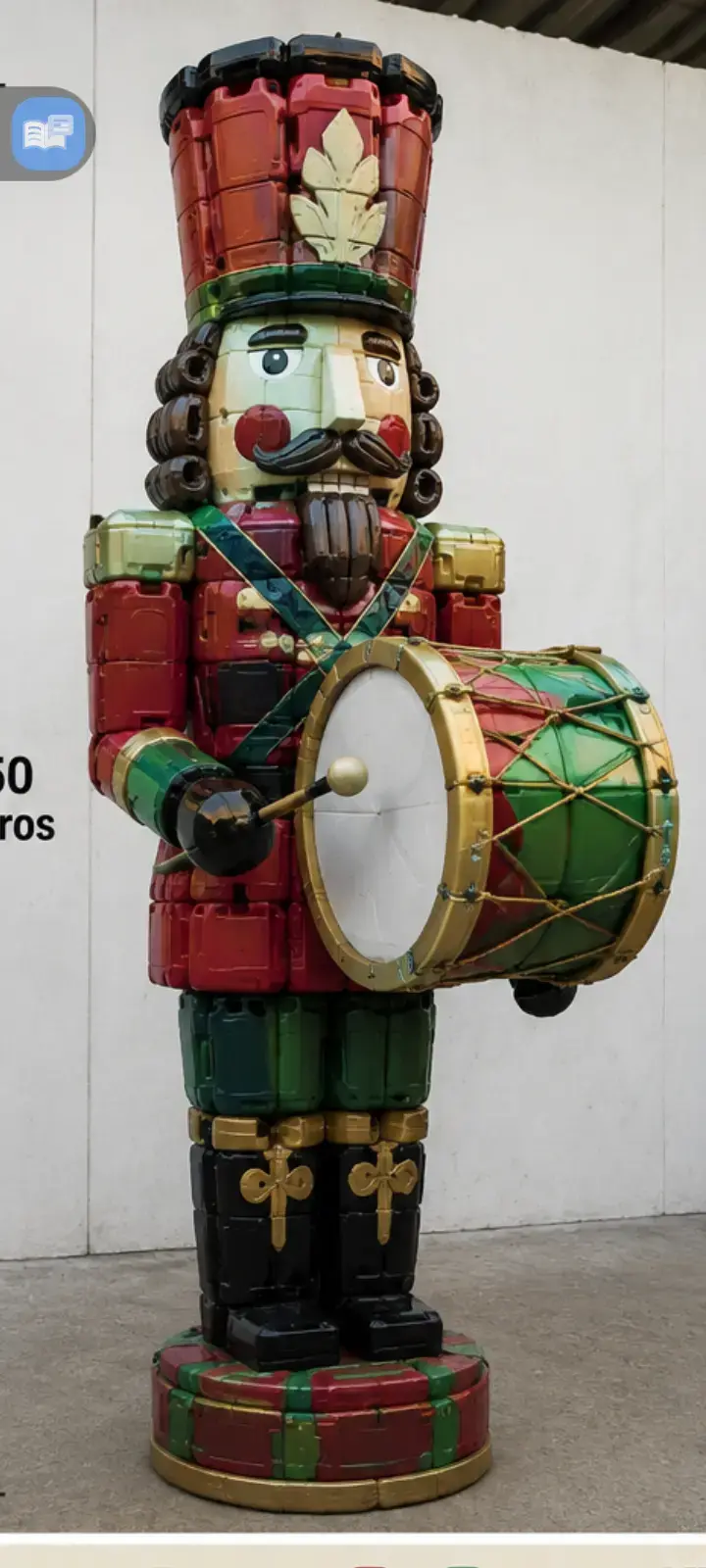 Figura de Cascanueces Gigante Decorativa