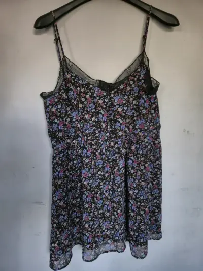 Vestido floral americanino L - miniatura 1