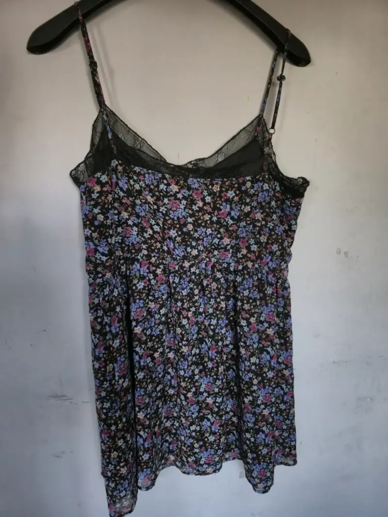 Vestido floral americanino L - 2