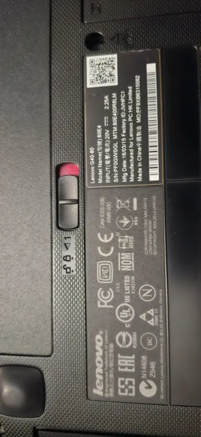 Notebook Lenovo con cargador incluido - miniatura 5