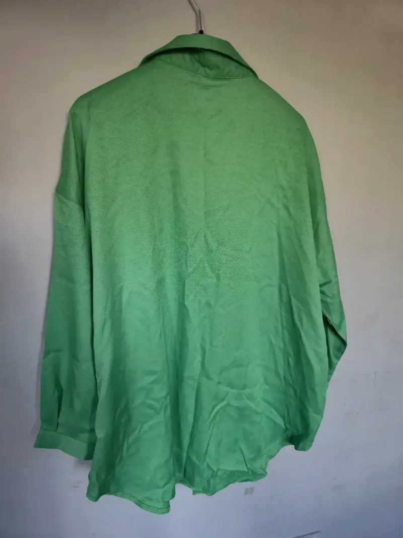 Camisa verde shein oversize XL - 2