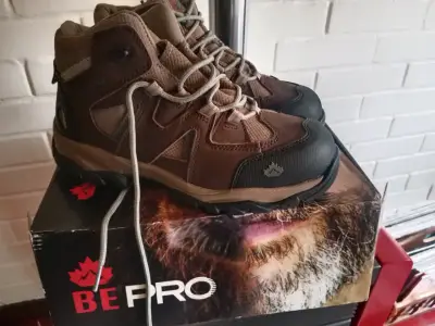 Zapatos de seguridad Be Pro Quebec marrones - miniatura 1
