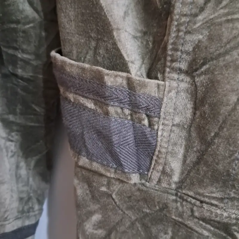 Chaqueta de terciopelo gris Zara Basic mujer - 3