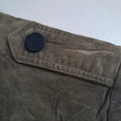 Chaqueta de terciopelo gris Zara Basic mujer - miniatura 6