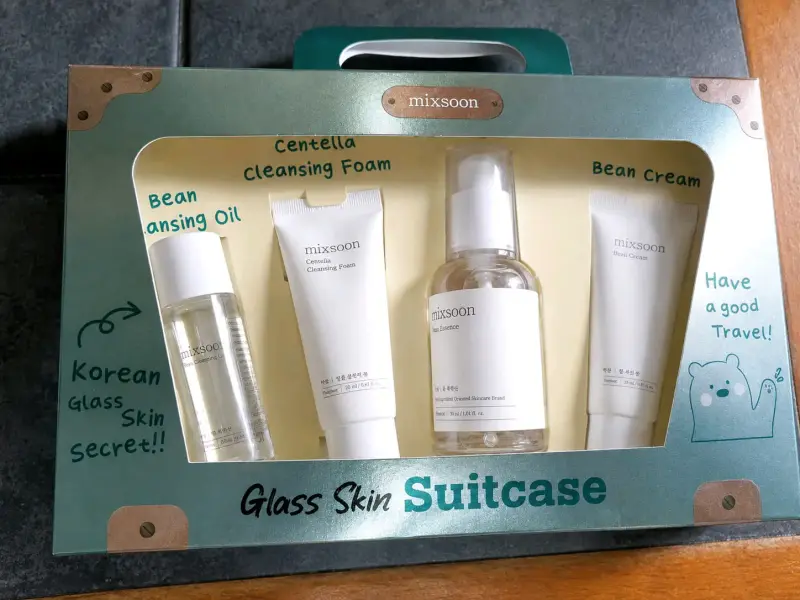 Set de cuidado facial Mixsoon Glass Skin