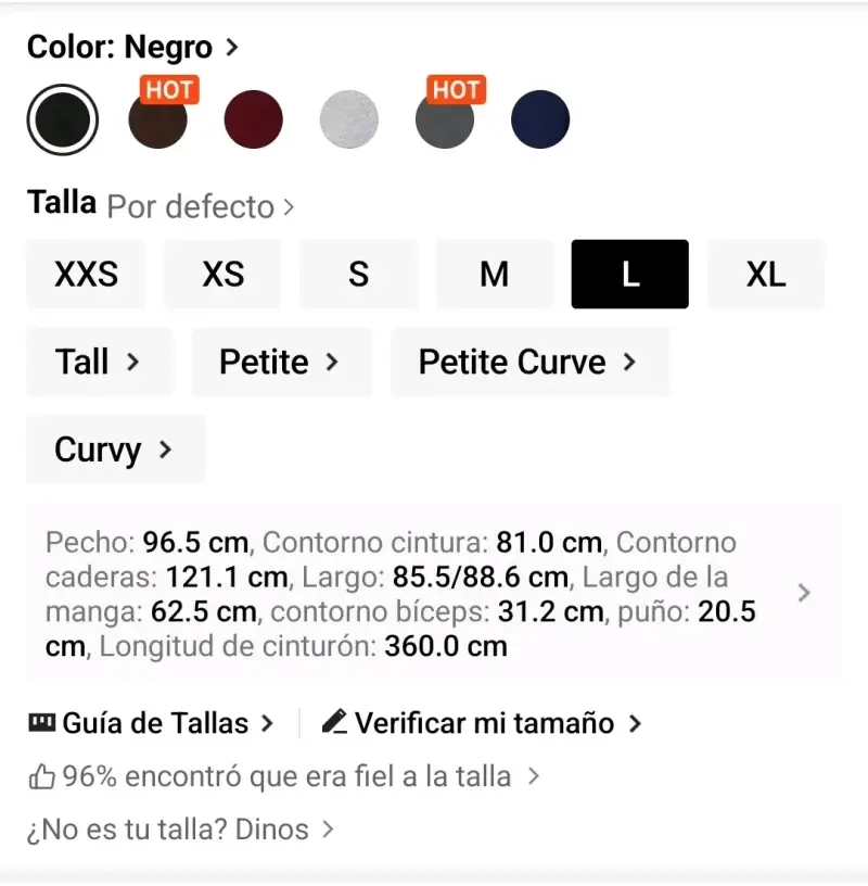 Vestido corto negro con mangas largas - 5
