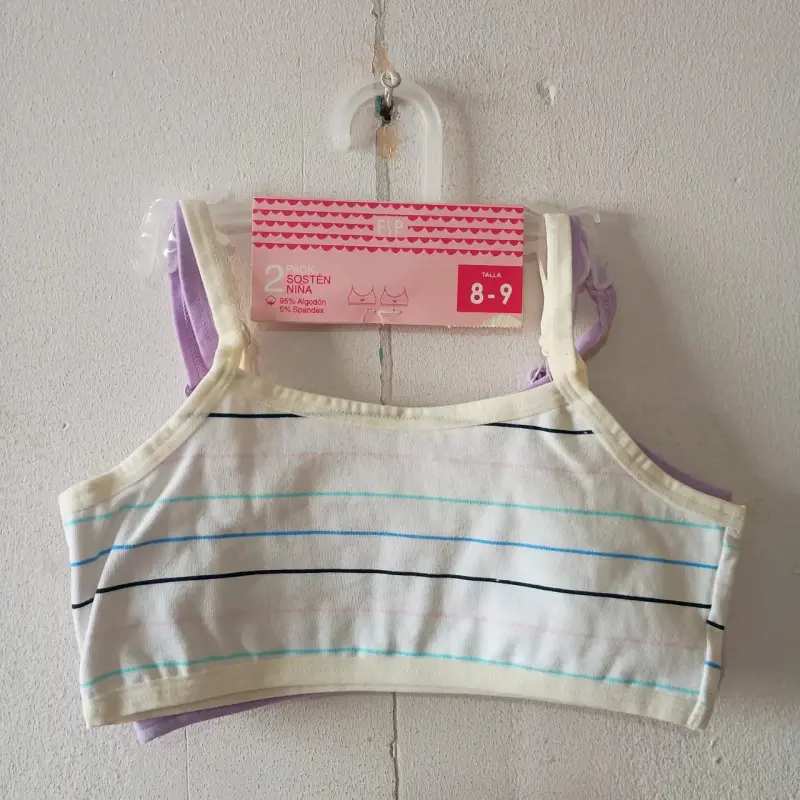 Pack de 2 sostenes para niña - 2