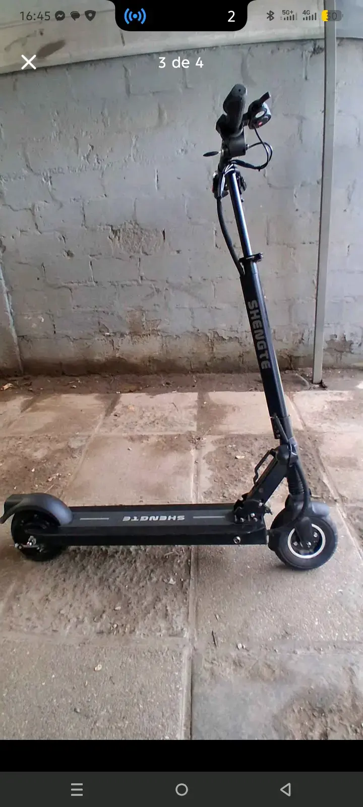 Scooter eléctrico Shengte con pantalla LED - 1