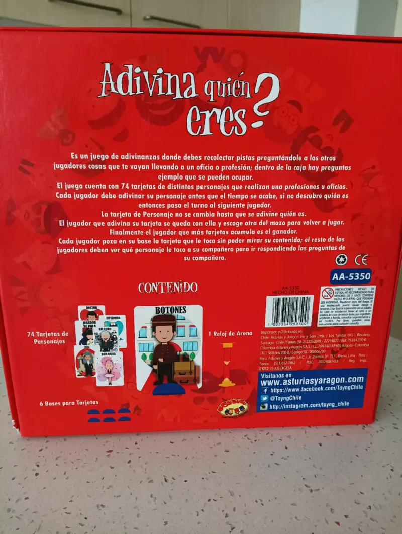 Juego de mesa Adivina Quién Eres para niños - 2