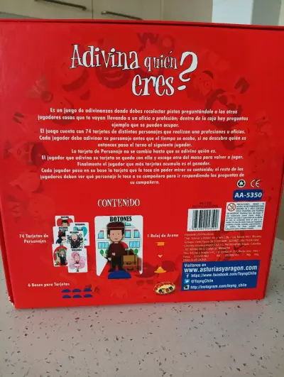 Juego de mesa Adivina Quién Eres para niños - miniatura 2