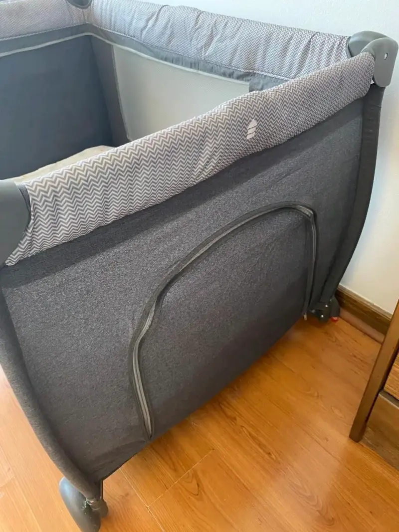 Cuna Corral Infanti Cielo Gris Plegable - 2