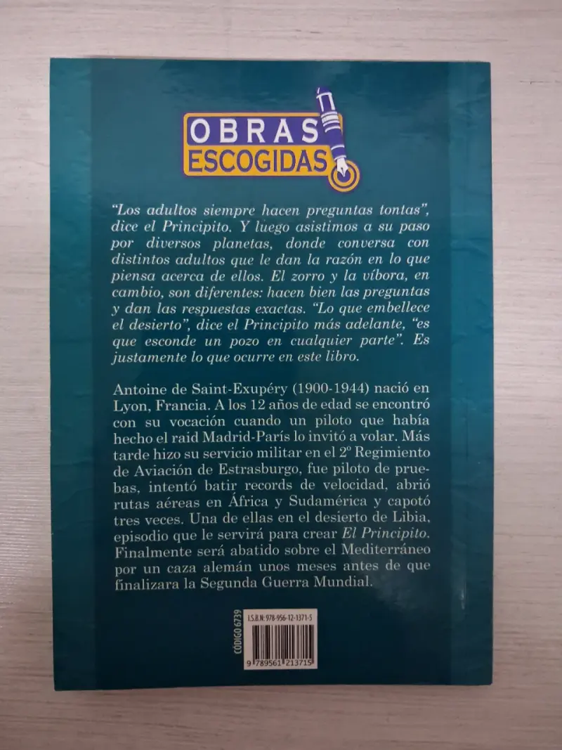 Libro El Principito de Antoine de Saint-Exupéry - 2