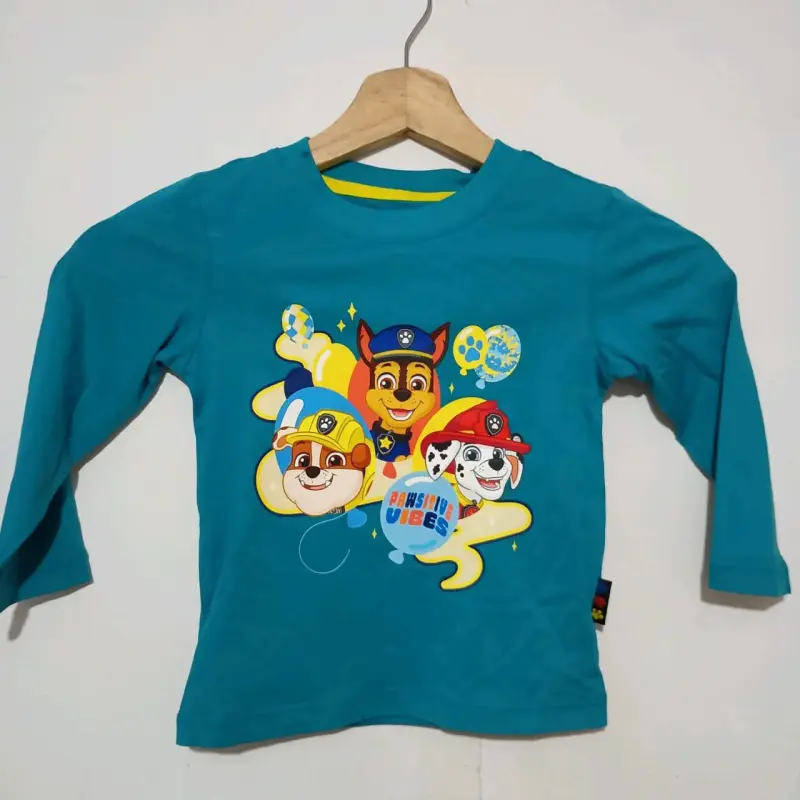 Polera infantil Paw Patrol talla 8