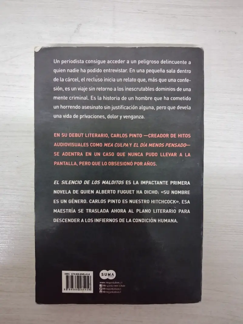 Libro El Silencio de los Malditos de Carlos Pinto - 2
